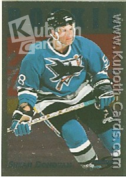 NHL 1995 / 96 Score Black Ice - No 307 - Shean Donovan