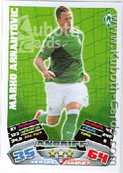 Fussball 2012 / 13 Topps Match Attax - No 36 - Marko Arnautovic