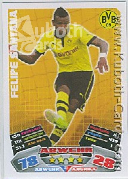 Fussball 2012 / 13 Topps Match Attax - No 43 - Felipe Santana