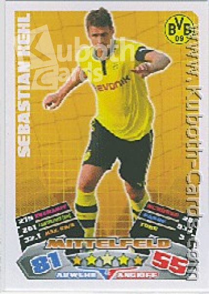Fussball 2012 / 13 Topps Match Attax - No 45 - Sebastian Kehl