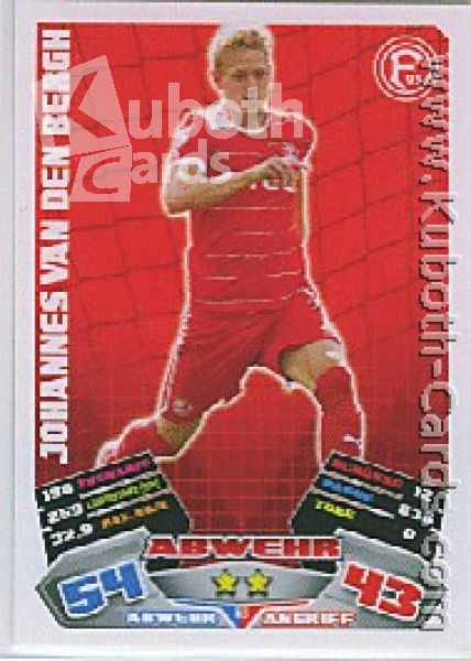 Fussball 2012 / 13 Topps Match Attax - No 58 - J. van den Bergh