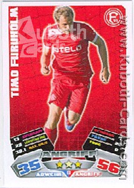 Fussball 2012 / 13 Topps Match Attax - No 69 - Timo Furuholm