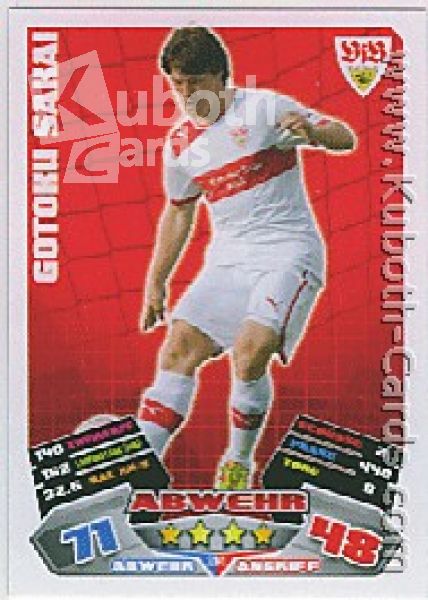 Fussball 2012 / 13 Topps Match Attax - No 294 - Gotku Sakai