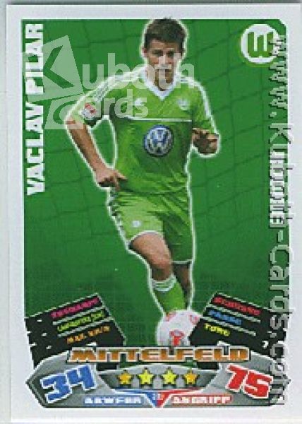Fussball 2012 / 13 Topps Match Attax - No 319 - Vaclav Pilar