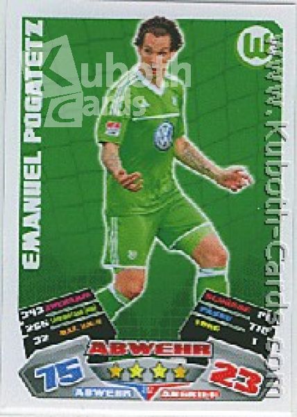 Fussball 2012 / 13 Topps Match Attax - No 312 - E. Pogatetz