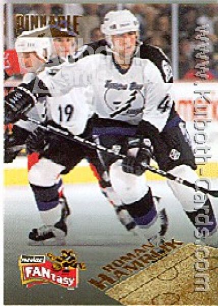 NHL 1995 / 96 Pinnacle FANtasy - No 11 of 30 - Roman Hamrlik