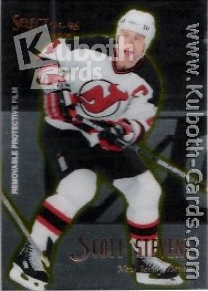 NHL 1995 / 96 Select Certified - No 66 - Scott Stevens