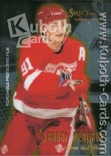 NHL 1995 / 96 Select Certified - No 29 - Sergei Fedorov