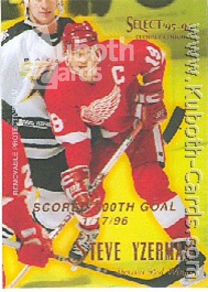 NHL 1995 / 96 Select Certified Mirror Gold - No 94 - Yzerman