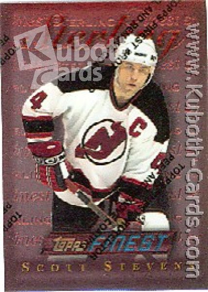 NHL 1995 / 96 Finest - No 33 - Scott Stevens