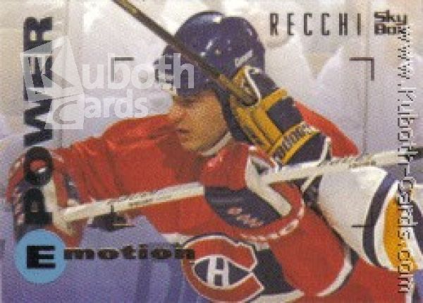 NHL 1995 / 96 Emotion - No 90 - Mark Recchi