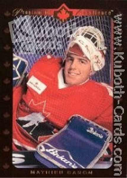 NHL 1995 / 96 Upper Deck - No 525 - Mathieu Garon