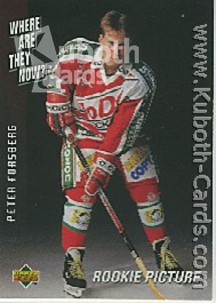 NHL 1995-96 Swedish Upper Deck - No 234 - Peter Forsberg