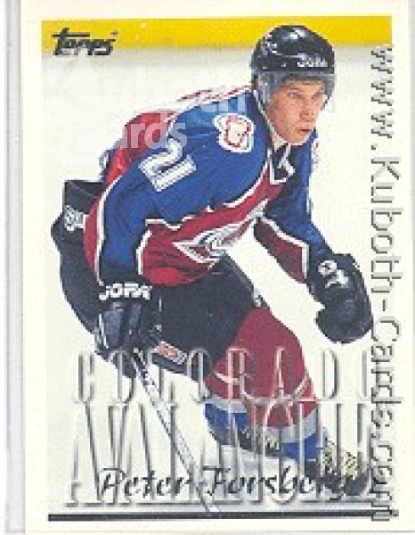 NHL 1995 / 96 Topps - No 359 - Peter Forsberg