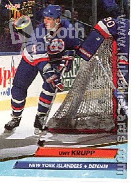 NHL 1992 / 93 Ultra - No 129 - Uwe Krupp