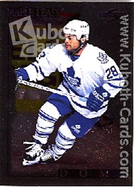 NHL 1995 / 96 Score Black Ice - No 275 - Tie Domi