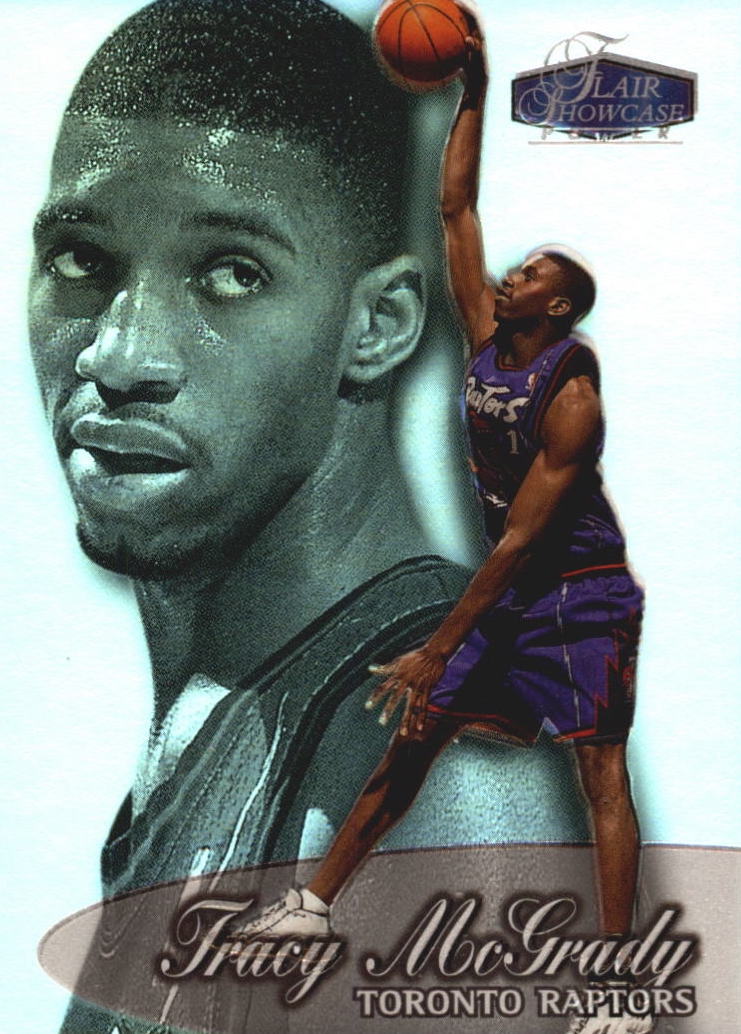 NBA 1998 / 99 Flair Showcase Row 3 - No 56 - Tracy McGrady