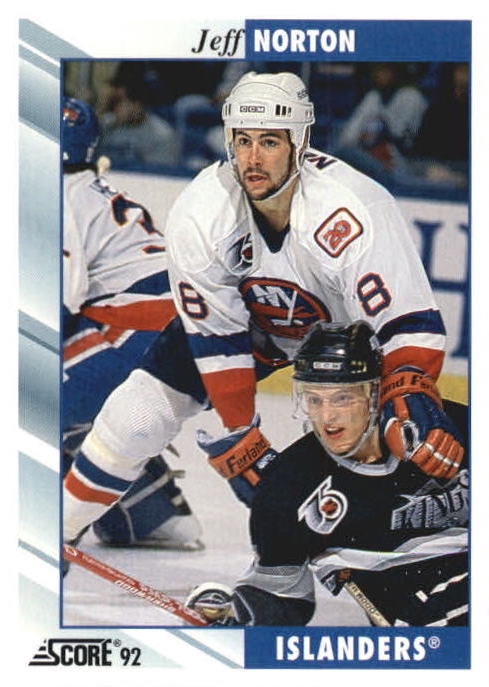NHL 1992/93 Score - No 56 - Jeff Norton