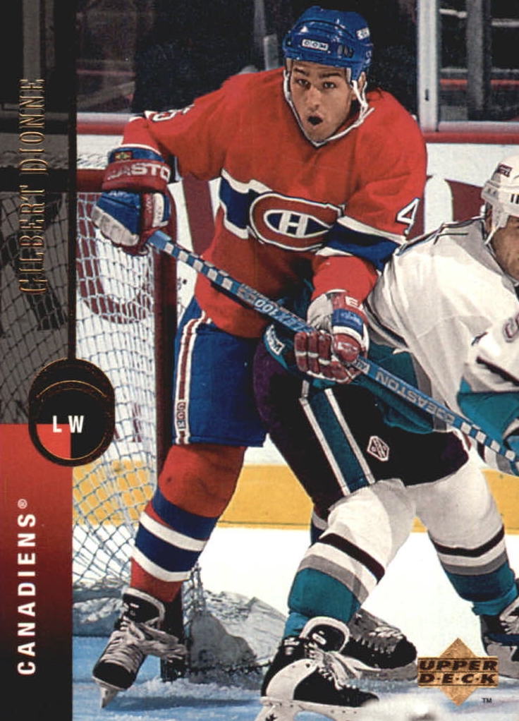 NHL 1994 / 95 Upper Deck - No 57 - Gilbert Dionne