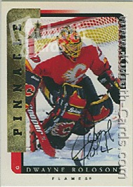 NHL 1996 / 97 Be A Player Autographs - No 211 - Roloson