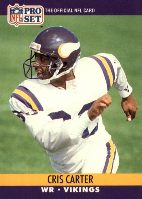 NFL 1991 ProSet - No 571 - Cris Carter