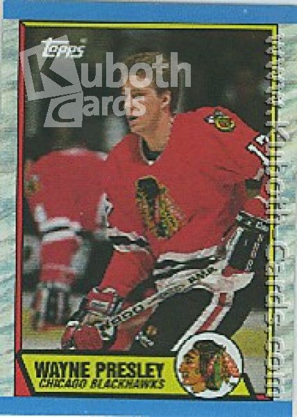 NHL 1989-90 Topps - No 98 - Wayne Presley