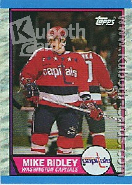 NHL 1989-90 Topps - No 165 - Mike Ridley