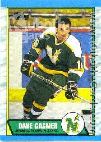 NHL 1989-90 Topps - No 109 - Dave Gagner