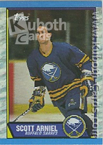 NHL 1989-90 Topps - No 187 - Scott Arniel