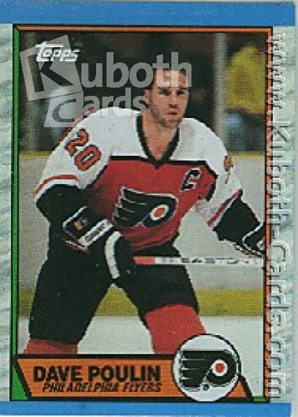 NHL 1989-90 Topps - No 115 - Dave Poulin