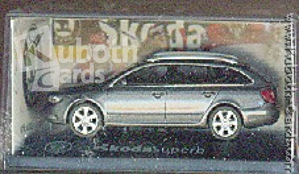 WM 2010 Germany - Skoda Superb - Modellauto silber