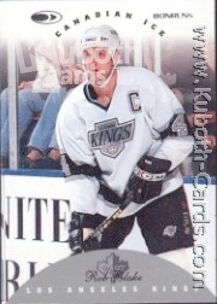 NHL 1996 / 97 Donruss Canadian Ice - No 42 - Rob Blake