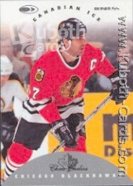 NHL 1996 / 97 Donruss Canadian Ice - No 56 - Chris Chelios