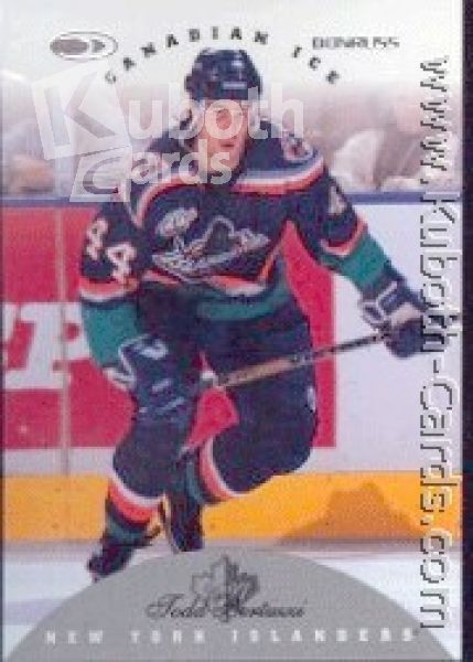 NHL 1996 / 97 Donruss Canadian Ice - No 28 - Todd Bertuzzi