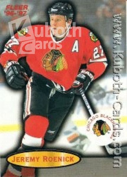 NHL 1996/97 Fleer - No 18 - Jeremy Roenick