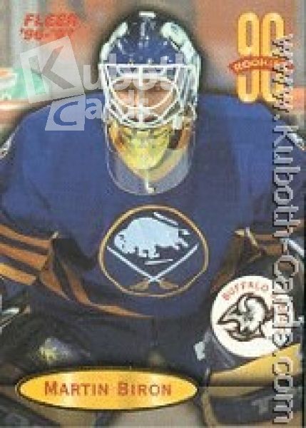 NHL 1996 / 97 Fleer - No 122 - Martin Biron