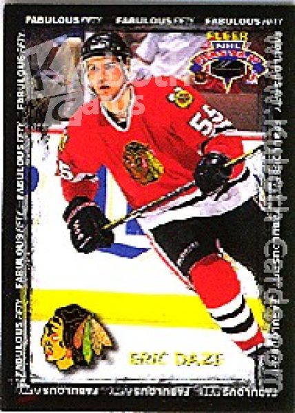 NHL 1996/97 Fleer Picks Fabulous 50 - No 9 of 50 - Eric Daze