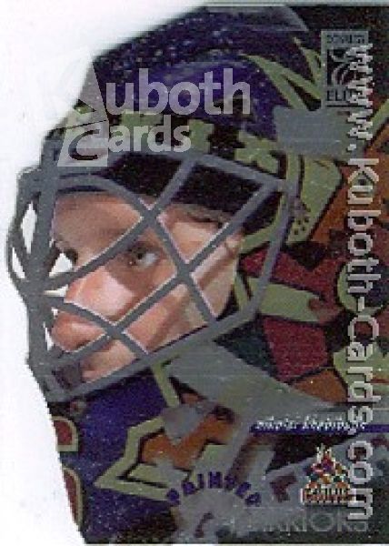 NHL 1996-97 Donruss Elite Painted Warriors - No 9 of 10 - Nikolai Khabibulin