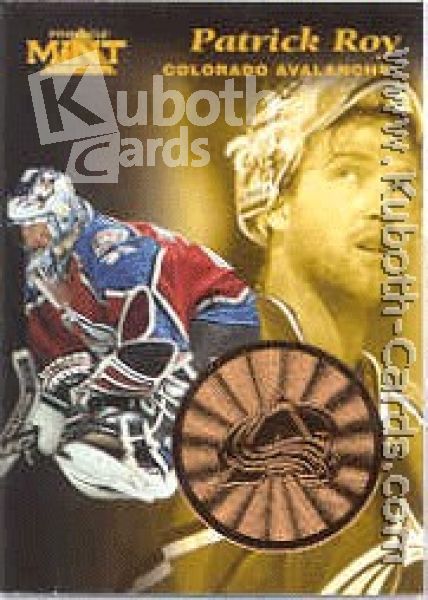 NHL 1996 / 97 Pinnacle Mint Bronze - No 21 of 30 - Patrick Roy