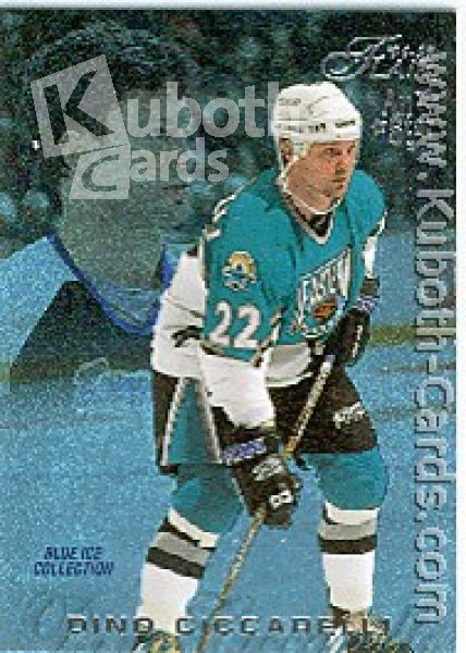 NHL 1996 / 97 Flair Blue Ice - No B86 - Dino Ciccarelli