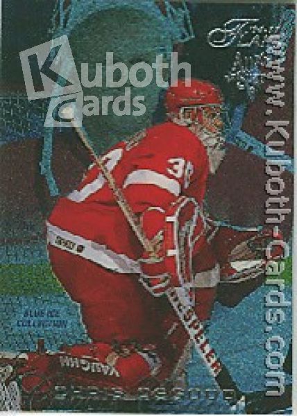 NHL 1996 / 97 Flair Blue Ice - No B29 - Chris Osgood