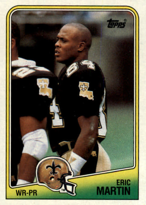 NFL 1988 Topps - No 58 - Eric Martin