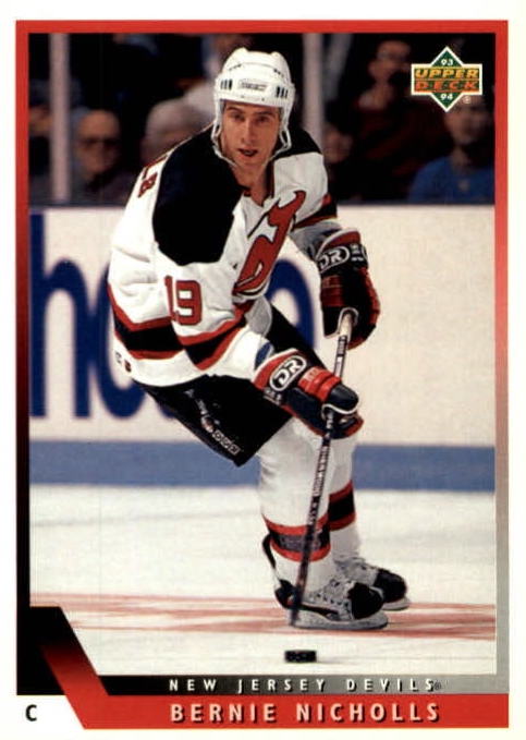 NHL 1993/94 Upper Deck - No 58 - Bernie Nicholls
