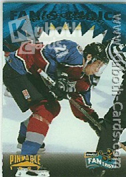 NHL 1996 / 97 Pinnacle Fantasy - No FC 15 of 20 - Peter Forsberg