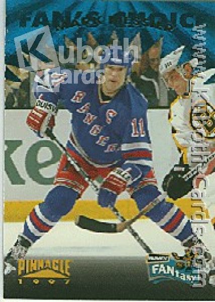 NHL 1996 / 97 Pinnacle Fantasy - No FC 6 of 20 - Mark Messier