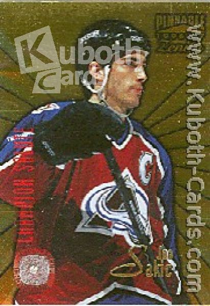 NHL 1996 / 97 Zenith Champion Salute - No 8 of 15 - Joe Sakic