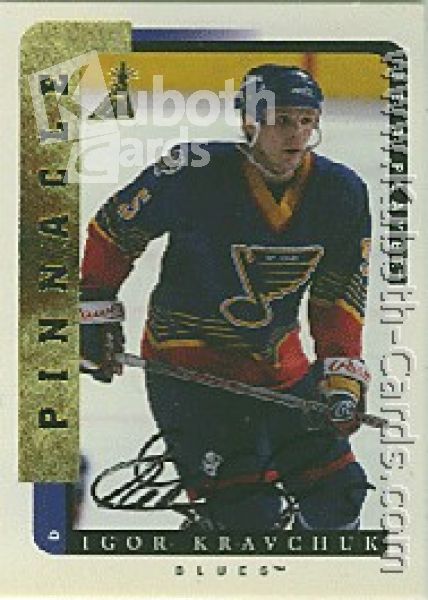 NHL 1996 / 97 Be A Player Autographs - No 3 - Igor Kravchuk