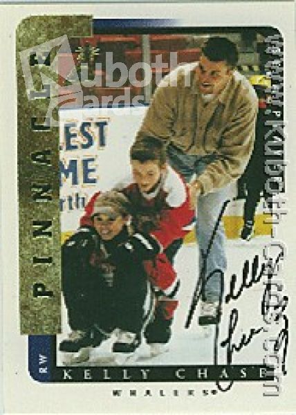 NHL 1996 / 97 Be A Player Autographs - No 60 - Kelly Chase