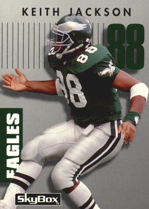 NFL 1992 SkyBox Prime Time - No 059 - Keith Jackson