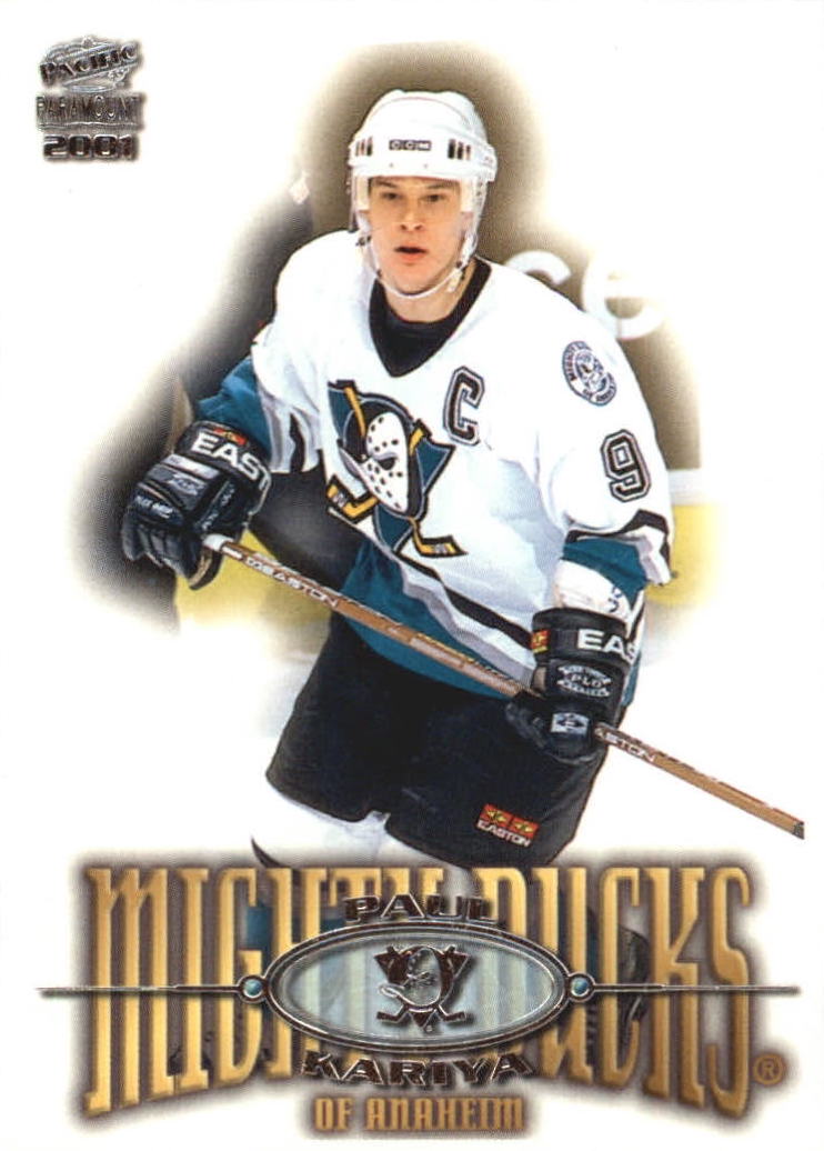 NHL 2000-01 Paramount - No 5 - Paul Kariya